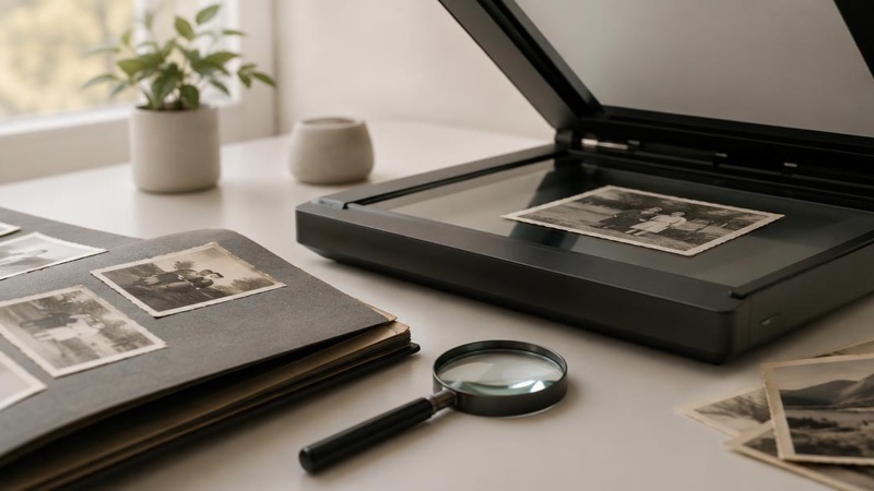 Tu Archivo Familiar Digital: Digitalizar, Restaurar y Conservar Fotos y Documentos