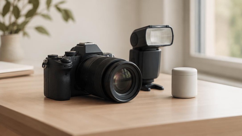 Fotografía con Cámara: Objetivos, Flash y Revelado RAW